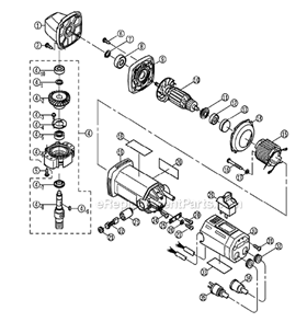 Page B Diagram and Parts List for  MK Diamond